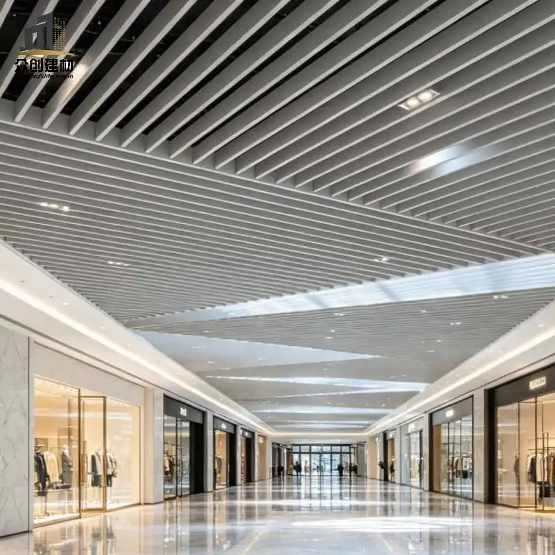Aluminum Grid Ceiling | Custom Open-Cell Metal Ceiling System Aluminum Grid Ceiling | Custom Open-Cell Metal Ceiling System
